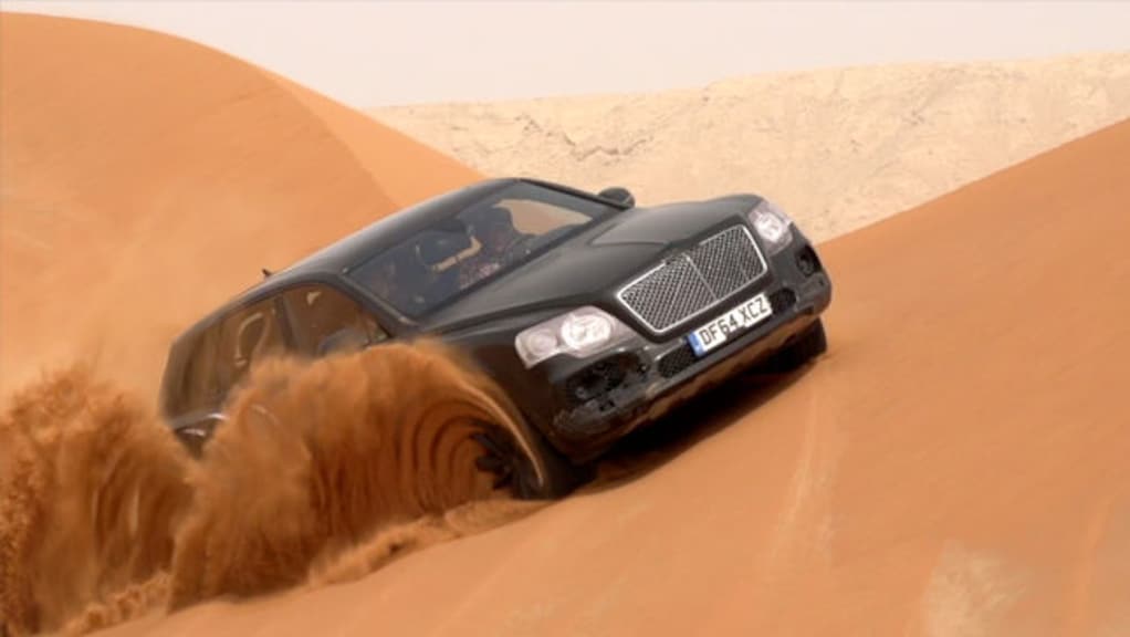 Getarnter Bentayga