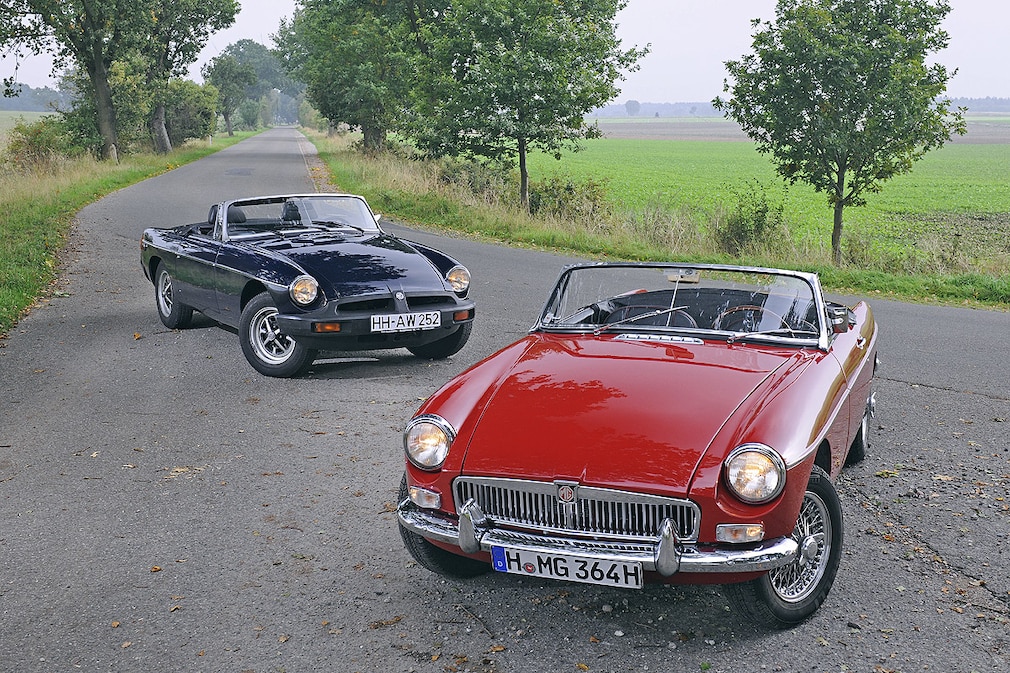MGB Roadster (1978) MGB Roadster (1964)