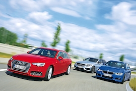 Audi A4 BMW 3er Mercedes C-Klasse