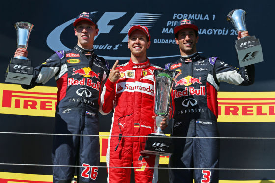 Podium Ungarn 2015
