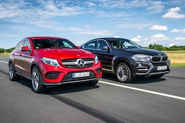 Mercedes GLE 400 Coupé BMW X6 xDrive35i