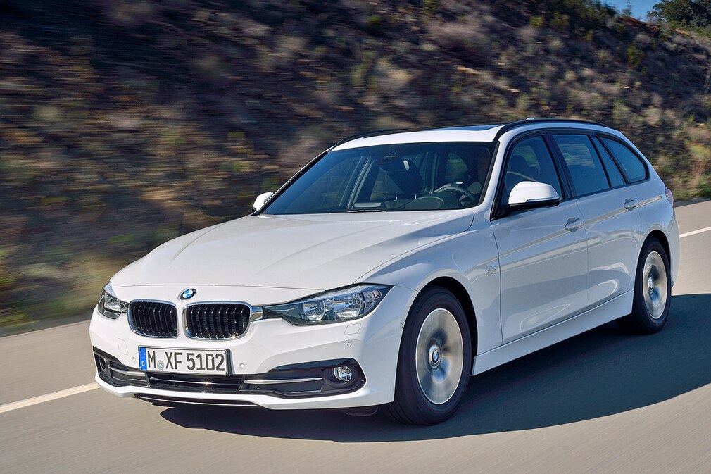 BMW 320d Touring EfficientDynamics Edition. Modell Sport Line FL