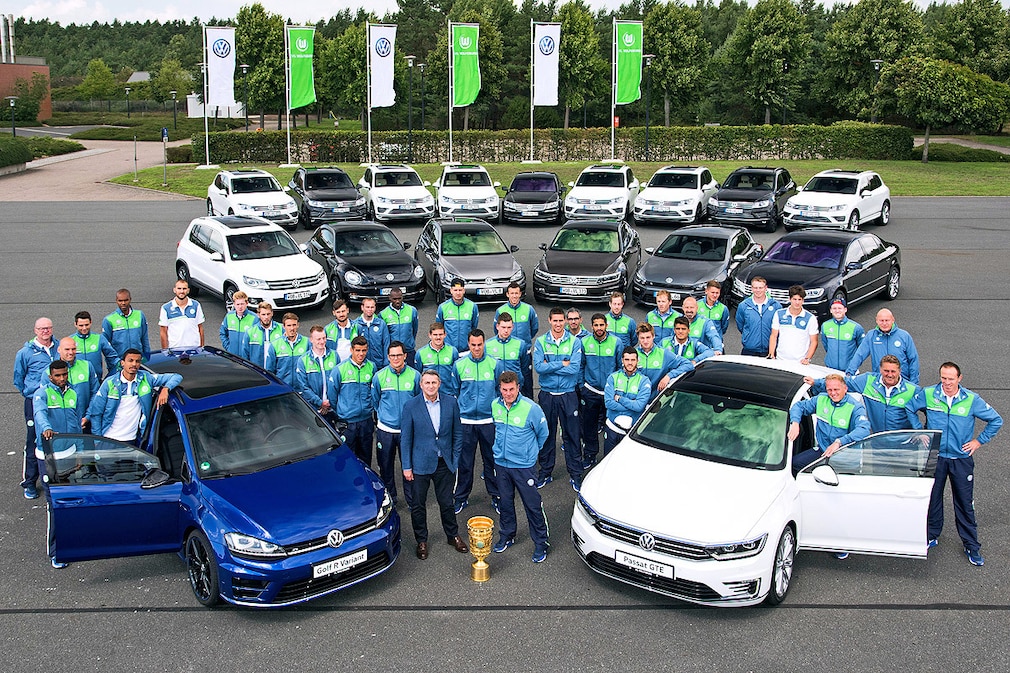 VW-Fahrtraining für den VfL Wolfsburg