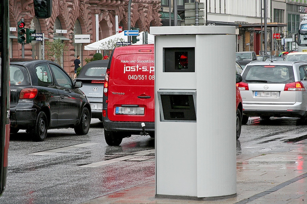 Jungfernstieg Blitzer