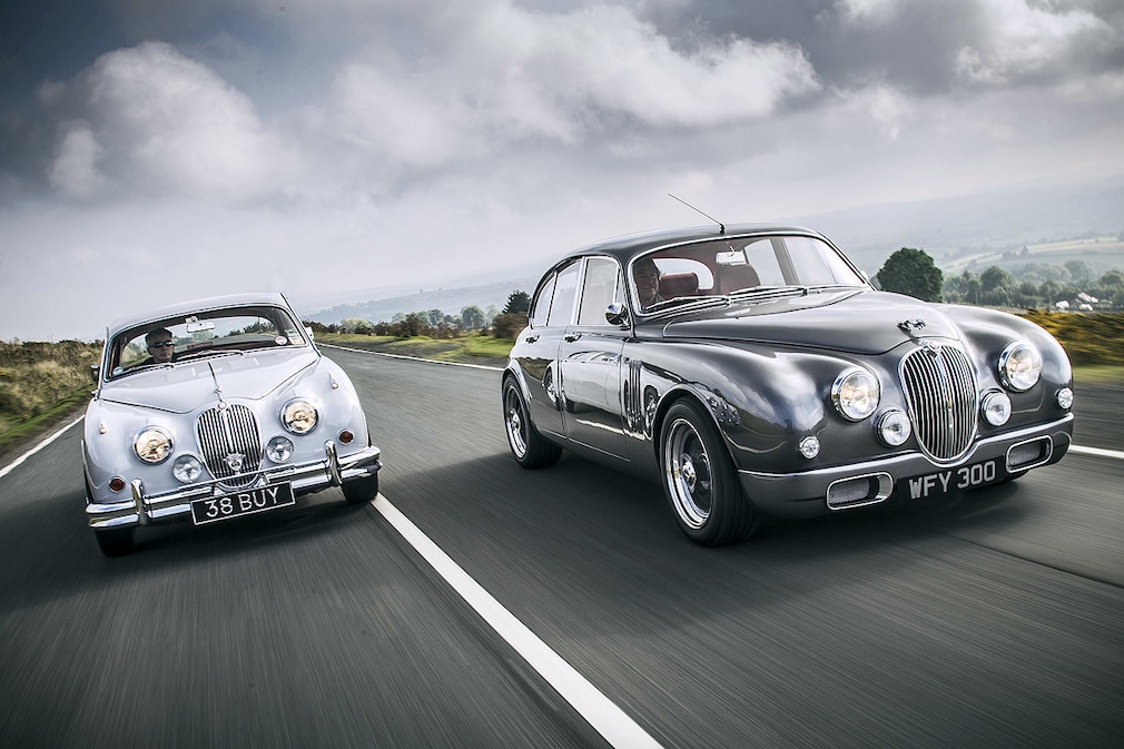 Jaguar Mark 2 gestern und heute
