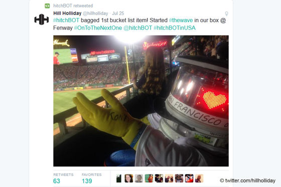 Hitchbot in den USA