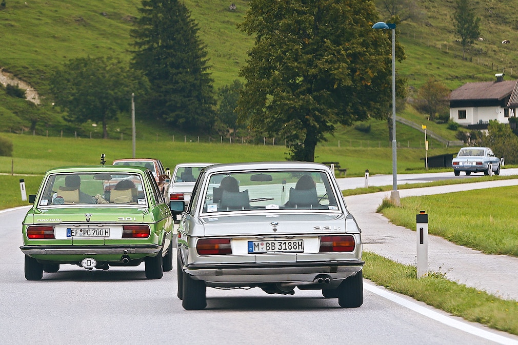Jährliche Ausfahrt des BMW E3-Clubs