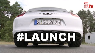 So startet der Boxster Spyder