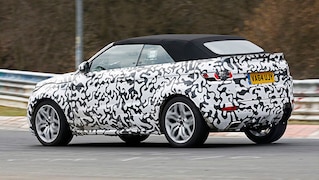 Convertible im Tarnkleid