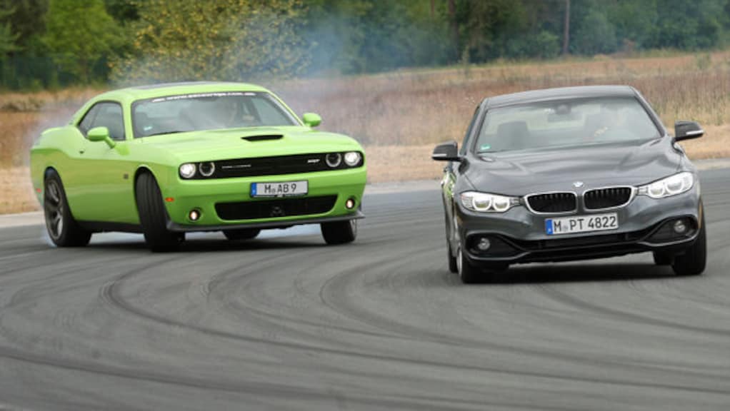 BMW 428i vs. Dodge Challenger SRT