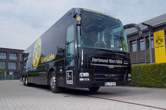 Mannschaftsbus Borussia Dortmund Saison 2015/16