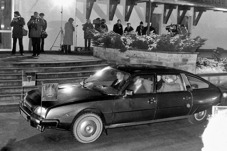 Erich Honnecker und Helmut Schmidt