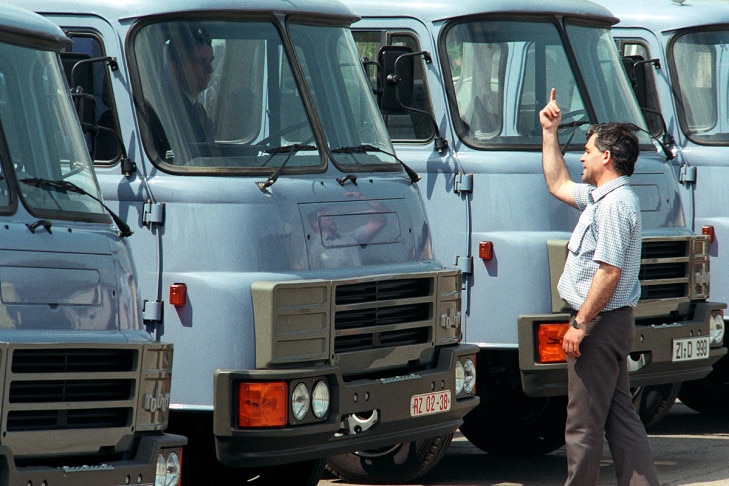 Die neuen Robur-Lkw sind da Die neuen Robur-Lkw sind da