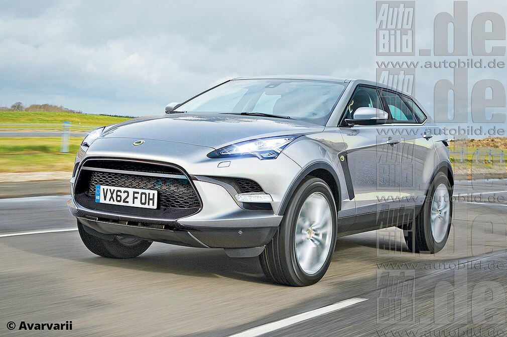 Lotus SUV Illustration
