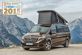 Das Goldene Reisemobil 2015 - Mercedes Marco Polo