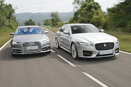 Audi A6 Jaguar XF