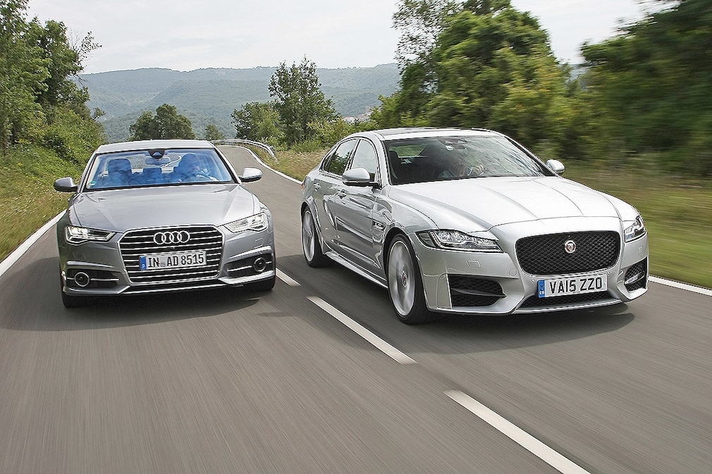 Audi A6 Jaguar XF