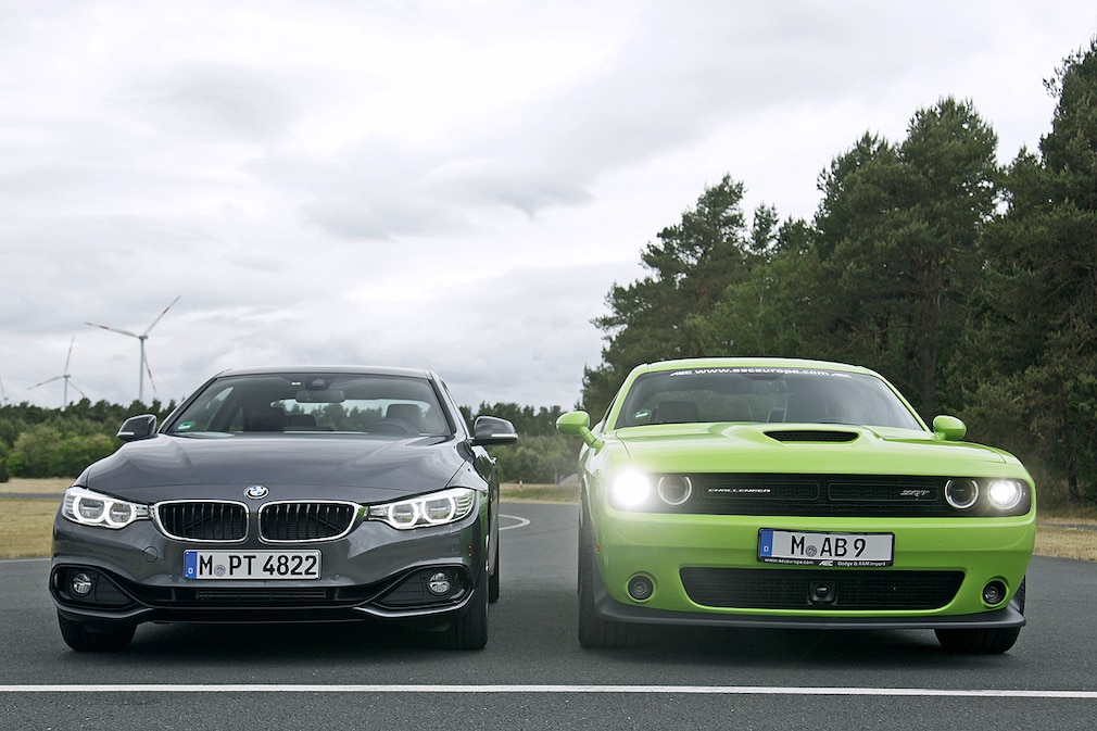BMW 428i Coupé Dodge Challenger SRT 392