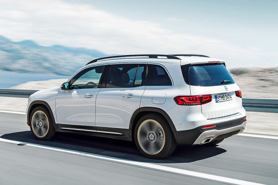 Mercedes GLB Illustration