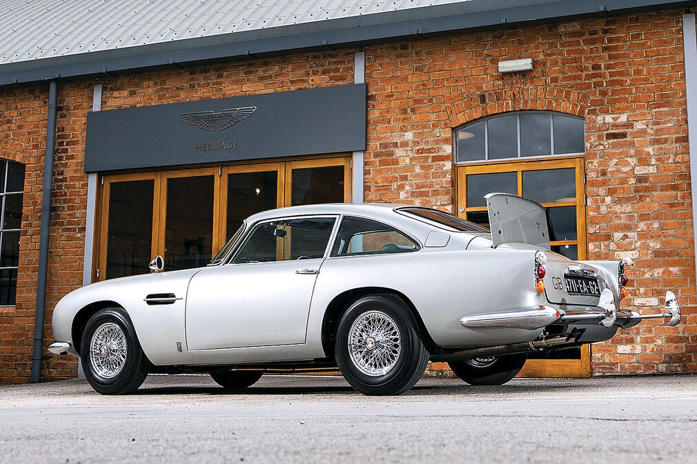 Sean Connery und seine Bond-Autos