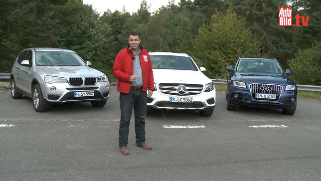 GLC vs. Q5 vs. X3 (2015)