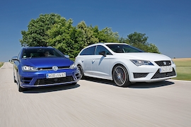 Seat Leon ST Cupra 280 VW Golf R Variant