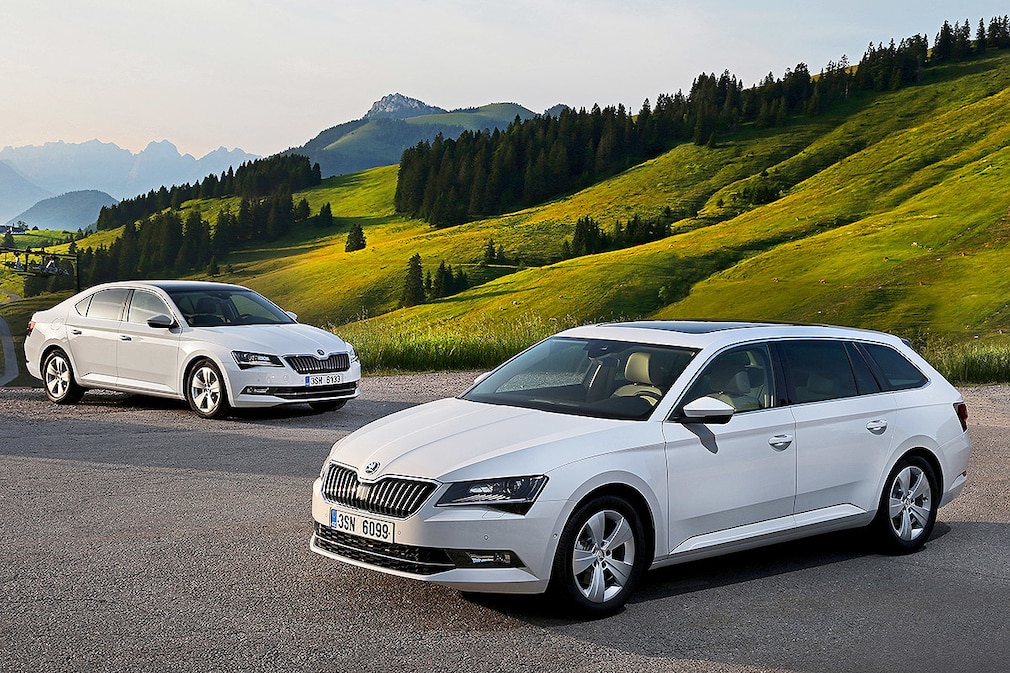 Skoda Superb Greenline: IAA 2015