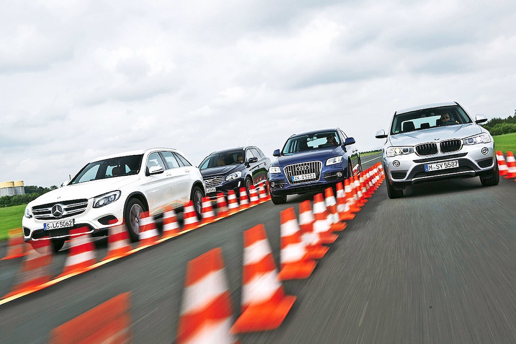 Audi Q5 BMW X3 Mercedes GLC Volvo XC60