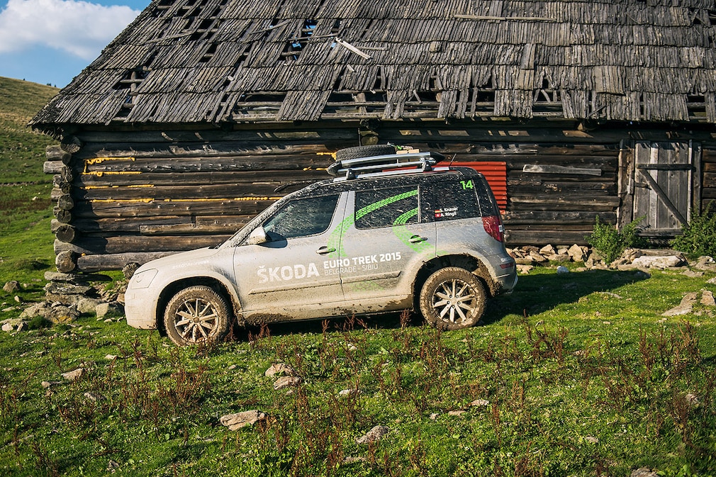 Skoda Yeti Outdoor Eurotrek 2015 Tag 2