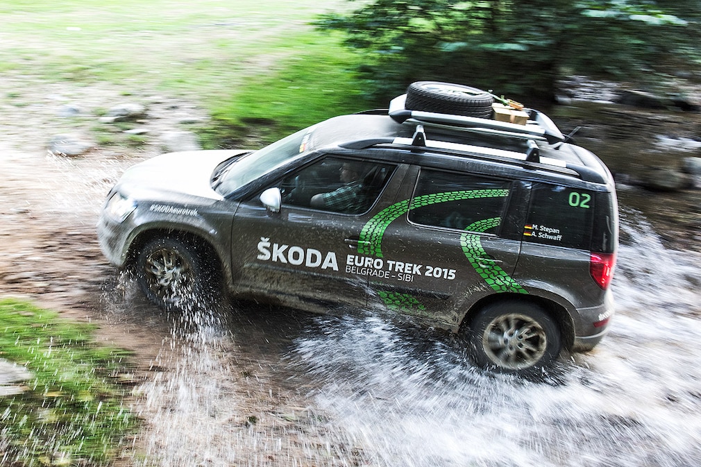 Skoda Yeti Outdoor Eurotrek 2015 Tag 3