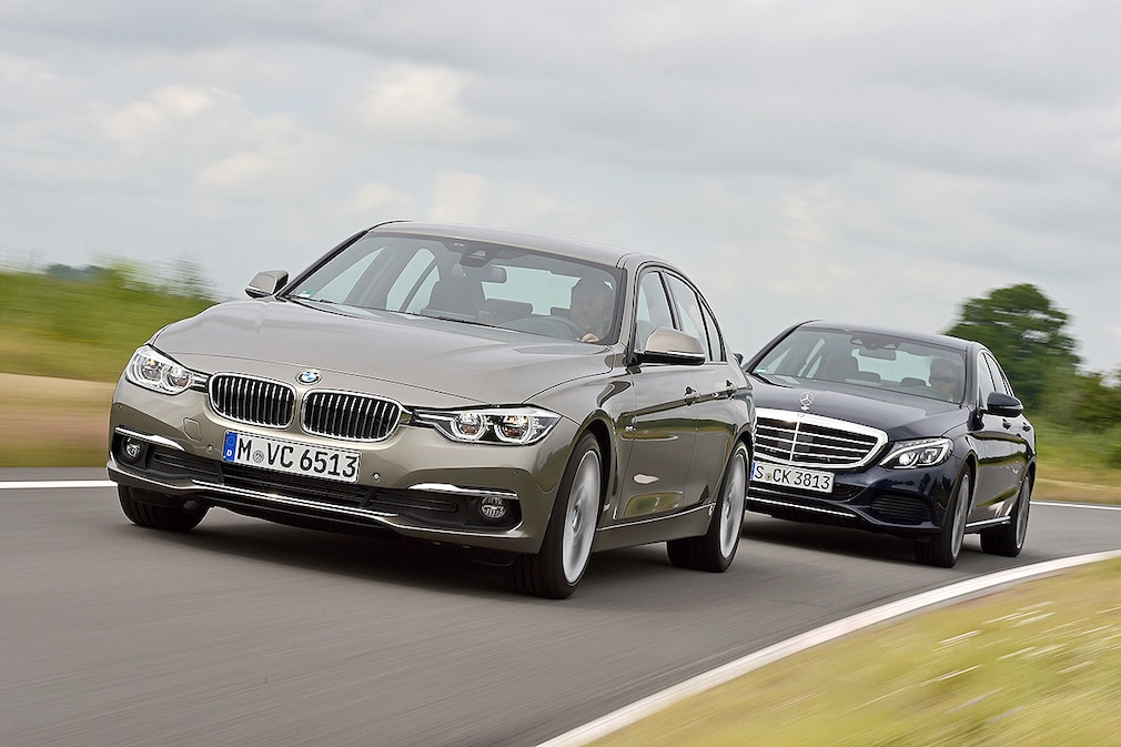 BMW 3er Mercedes C-Klasse