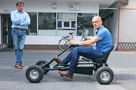 Kettcar-Tour mit Prototyp