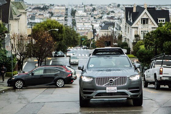 Crash mit autonomem Uber-Volvo