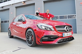 Mercedes-AMG A 45 4MATIC (IAA, Test): Fahrbericht