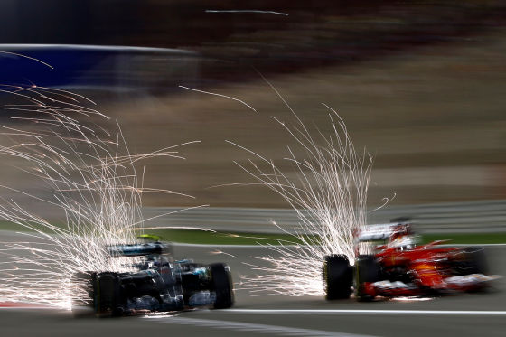 Mercedes & Ferrari
