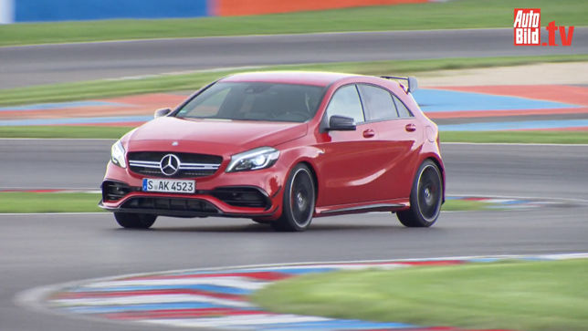 Mercedes Amg A 45 4matic Iaa Test Fahrbericht Marktstart
