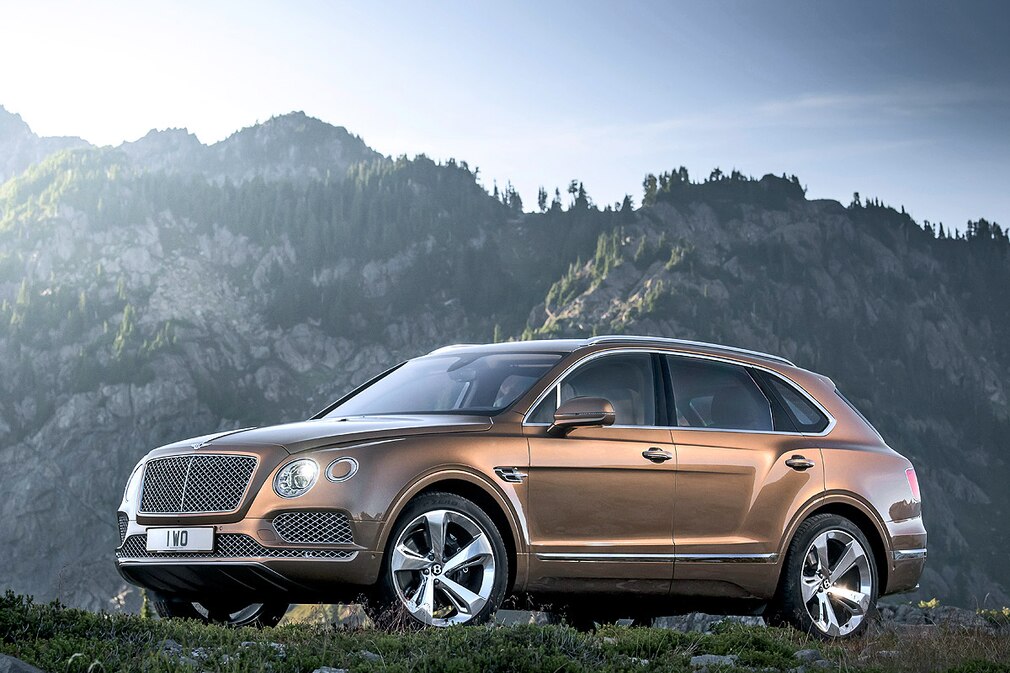 Bentley Bentayga SUV !!!!! SPERRFRIST 09. September 2015 00:01 Uhr !!!!!