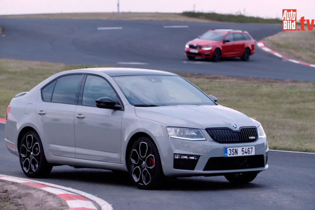 Video Skoda Octavia Rs 230 2015 Autobild De