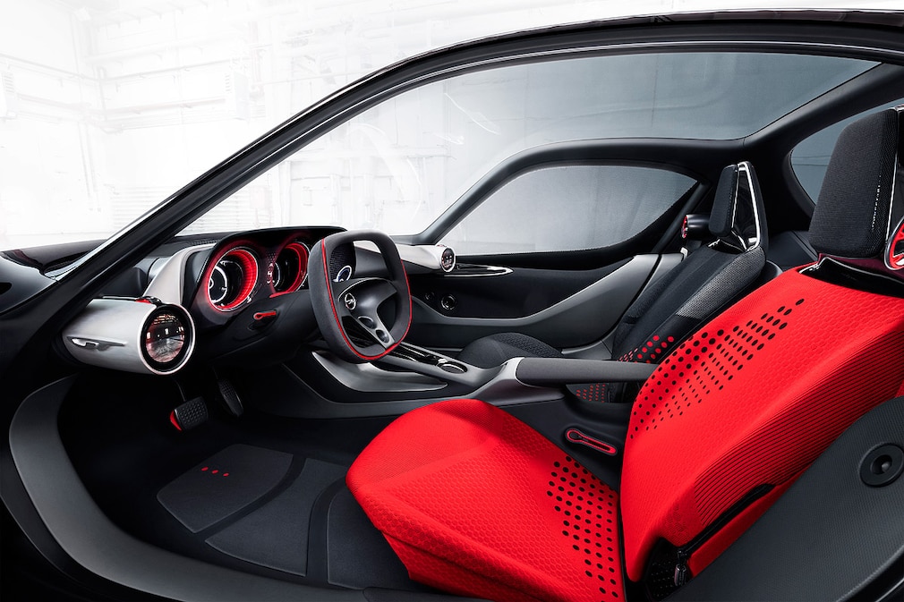 Opel GT Concept Interior   !!! SPERRFRIST 18.02. 2016 um 8.15h !!!!