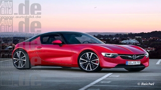 Opel GT Illustration