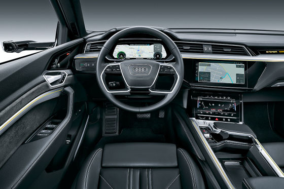 Audis windschlüpfriges E-SUV