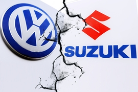 VW Suzuki Riss Montage