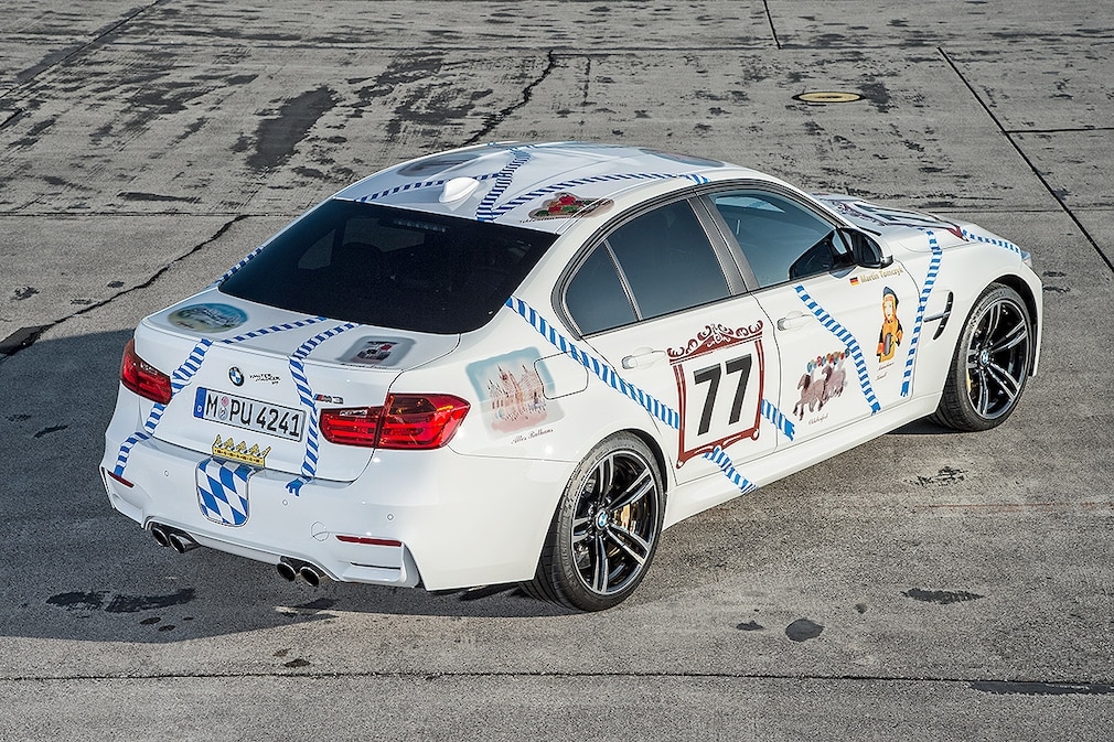 BMW M3 Modell Münchner Wiesn Wirte
