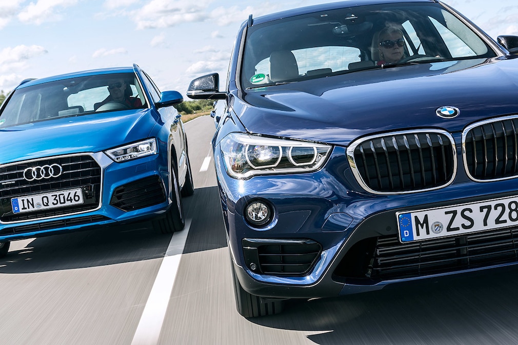 Audi Q3 2.0 TFSI quattro BMW X1 xDrive 25i