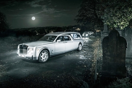 Rolls Royce Phantom hearse by Biemme Special Cars