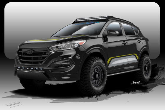 Hyundai Tucson Bisimoto Engineering SEMA 2015: Vorstellung
