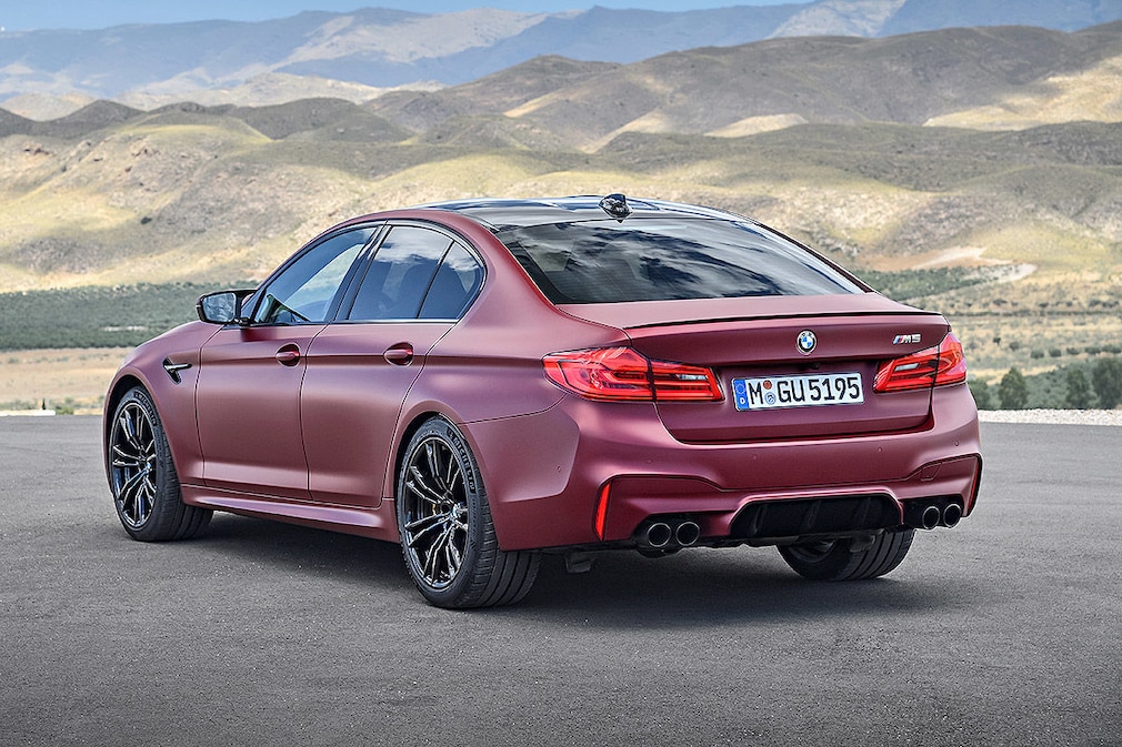 BMW M5 G30 (2017): Erlkönig