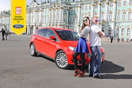 Mit dem Focus nach St. Petersburg