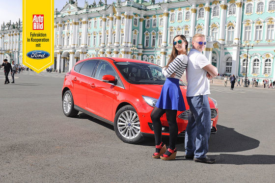 Mit dem Focus nach St. Petersburg
