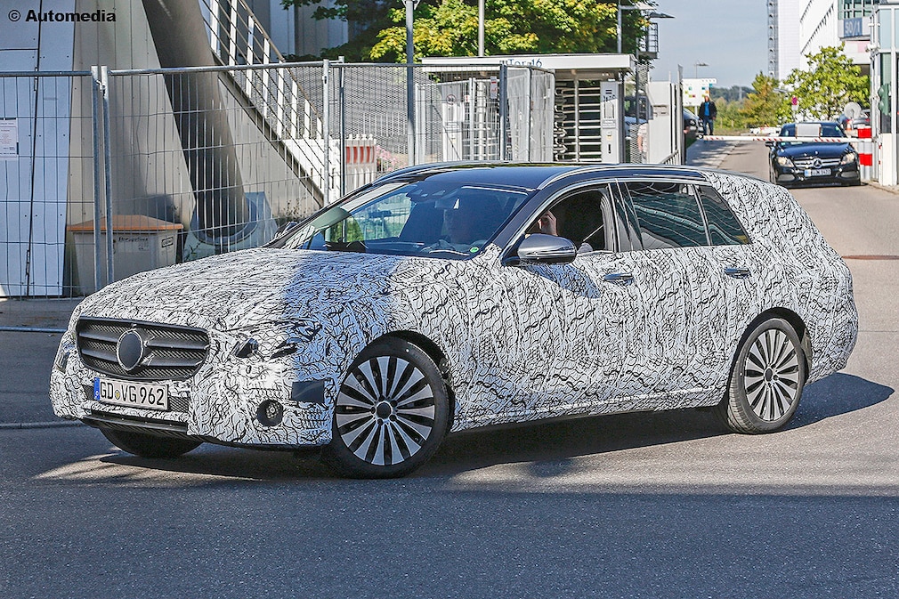 Mercedes E-Klasse T-Modell (2016): Erlkönig